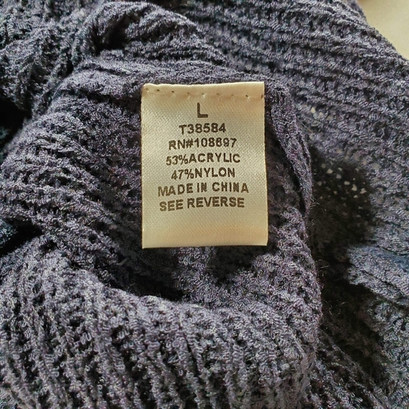 💥Just In💥 Sweet Rain Knit Tank...Size L Juniors - Picture 5 of 5